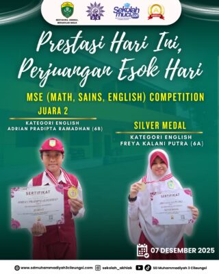 Adrian dan Freya Juara MSE Competition 2025 Kategori English