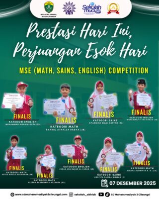 Selamat Kepada 11 Siswa Berprestasi Sebagai Finalis MSE Competition 2025