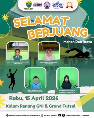 SD Mugaci Ikuti Lomba Renang dan Bulutangkis O2SN Cileungsi 2026