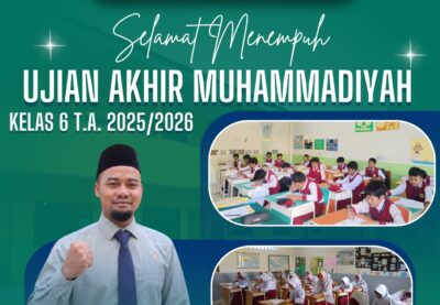 Selamat Menempuh UAM Kelas 6 Tahun Pelajaran 2025/2026