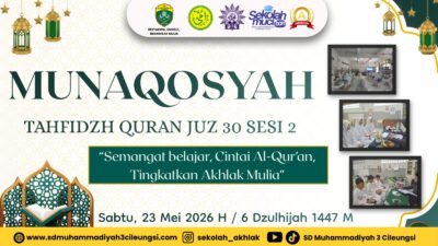 Munaqosyah Tahfizh Quran Juz 30 Sesi 2 Berjalan Lancar