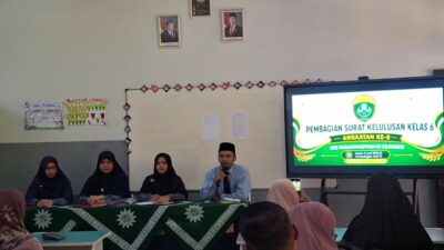 Pengumuman Kelulusan Kelas 6 Angkatan ke-8 SD Mugaci